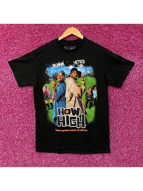Reason Clothing "How High" Movie Poster T-Shirt Medium